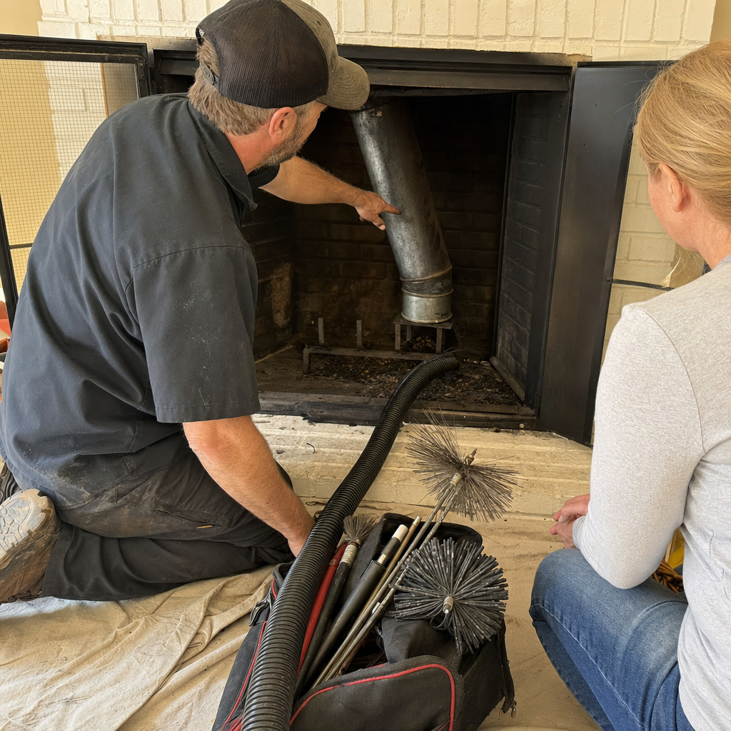 What Is Creosote Buildup? (Tennessee, TN) | Landmark Chimney Cleaning Service Tennessee